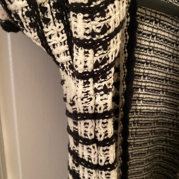 Maje black and white knit cardigan - Picture 11 of 16